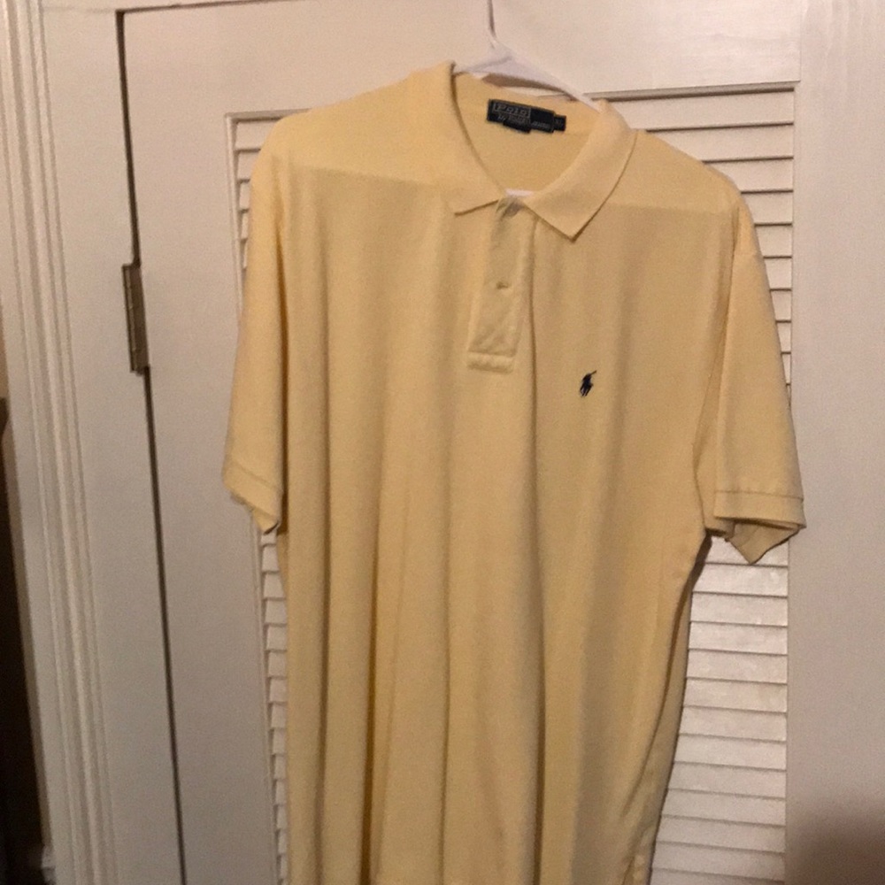Yellow SS collared Polo
